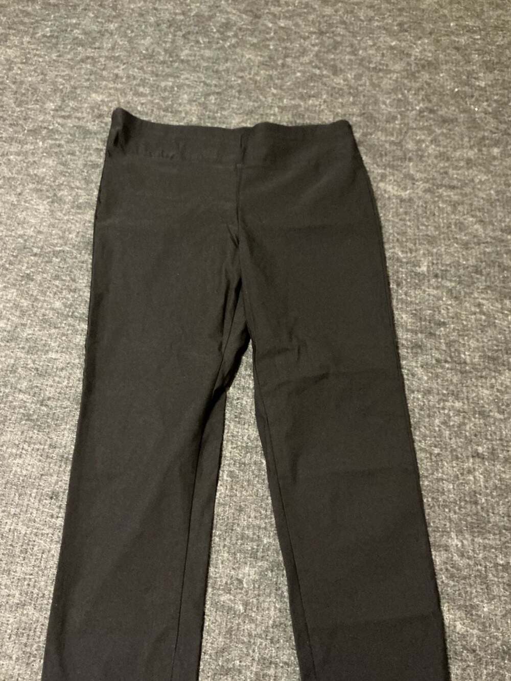 Sensational Collection Pants Womens Size XL Black Pull On Tummy Control M6473